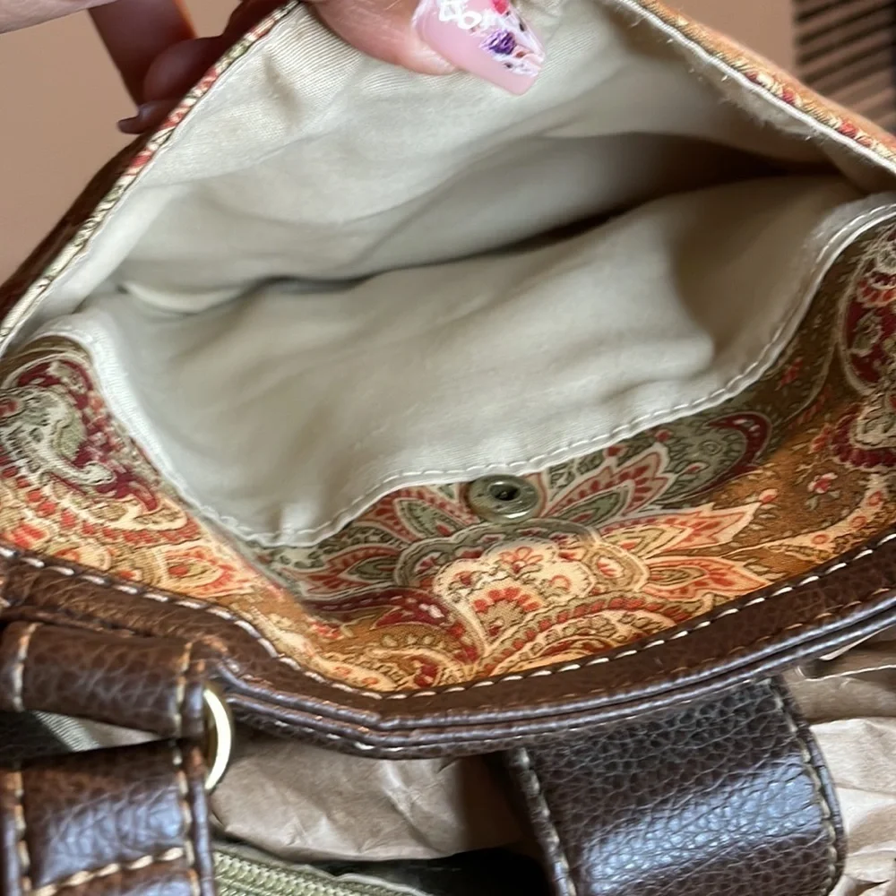 Relic by Fossil Vintage Paisley Leather purse - Picture 8 of 13